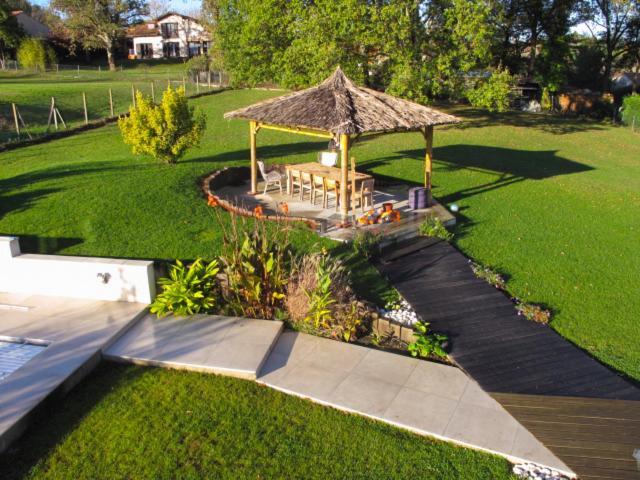 Villa Alba. Piscine grand jardin Hauts de Bordeaux Carignan-de-Bordeaux Buitenkant foto